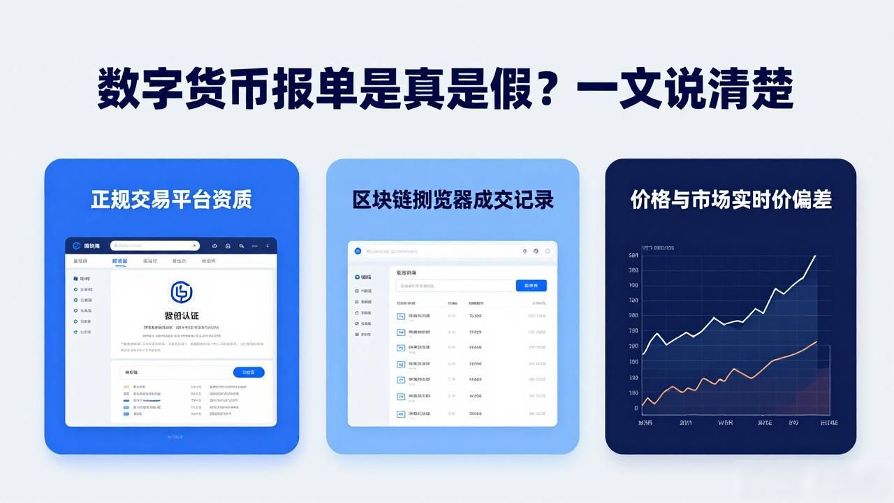 数字货币报单真假辨别_数字货币报单是真的吗_交易平台可靠性分析