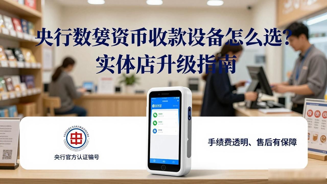 带NFC功能的智能POS机_数字人民币收款设备_央行数字货币收款设备